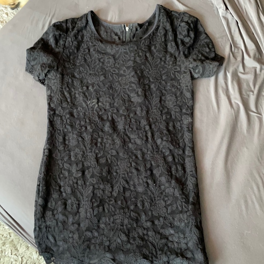 Black Lace Tee